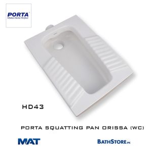 Porta WC Seat Squatting Pan | HD43