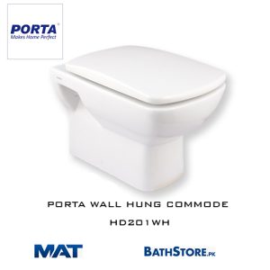 Porta Wall Hung Commode | HD201WH