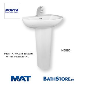 Porta Wash Basin Pedestal | HD80