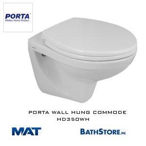 Porta Wall Hung Commode | HD350WH