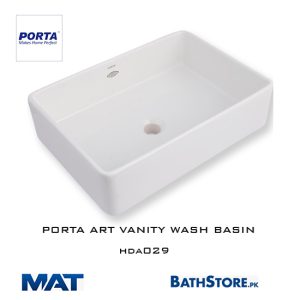 Porta Art Vanity WashBasin | HDA029