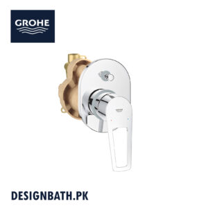 Grohe Bauloop Single Lever Bath Tub Mixer Dial Plate + Auto Auto Body 29041001
