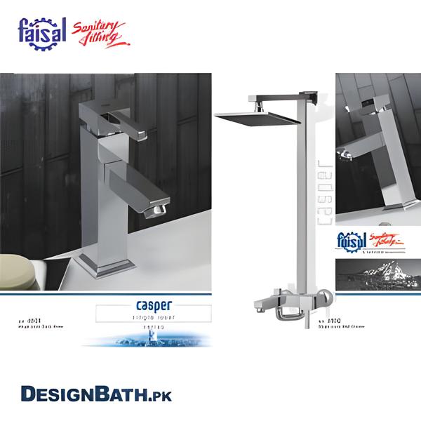 Faisal Casper Single Lever Complete Bath Set 4901/4902