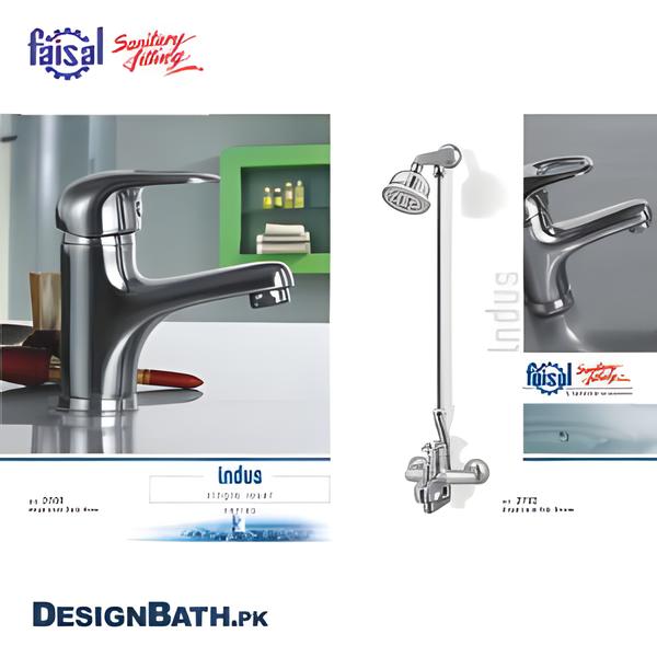 Faisal Indus Single Lever Complete Bath Set 2701/2702