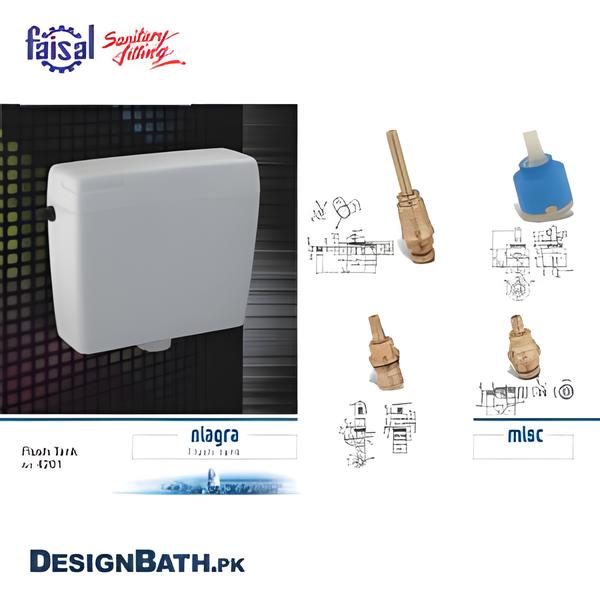 Faisal Niagra Flush Tank