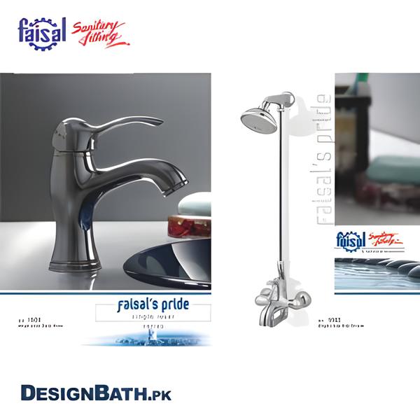Faisal Pride Single Lever Complete Bath Set 1501/1502