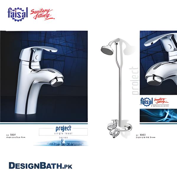 Faisal Project Single Lever Complete Bath Set 5801/5802