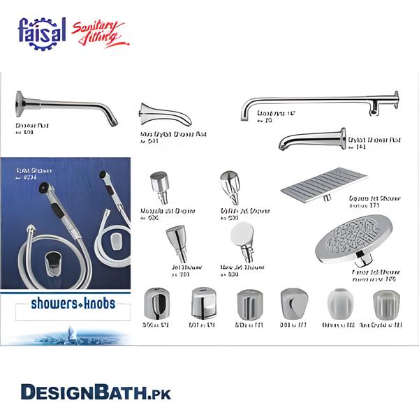 Faisal Shower + Knobs Design