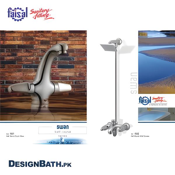 Faisal Swan Complete Bath Set 601/602