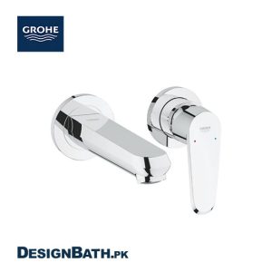 Grohe Wall Mount 2 Hole Basin Mixer Eurodisc Cosmo 19573002