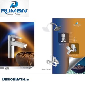 Ruman Aqua Single Lever Complete Bath Set AQ-P 4411/AQ-P 4412