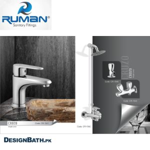 Ruman Cruzo Single Lever Complete Bath Set CR-1541/CR-1542