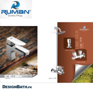 Ruman Lake View Single Lever Complete Bath Set LV-1641/LV-1642