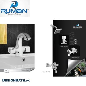 Ruman Novay Full Round Complete Bath Set NV-4451/NV-4451