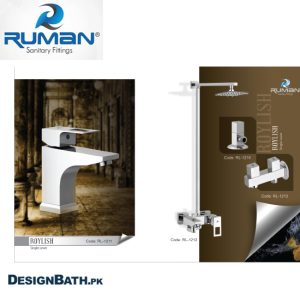 Ruman Roylish Single lever Complete Bath Set RL-1211/RL-12