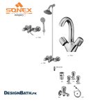 "Sonex Admire Full Round Set Bathroom Fitting - Stylish and Functional Solution for Modern Bathrooms"
