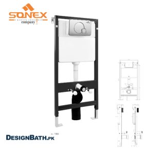 Sonex Concealed Full Fram Flush Tank