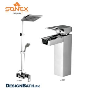 Sonex Elegance Rain Single Lever Shower Set