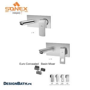 Sonex Euro Concealed Single Lever Basin Mixer
