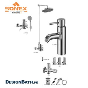 Sonex Florance Single Lever Complete Set