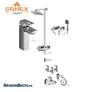 Sonex Grandy Plus Single Lever Complete Set