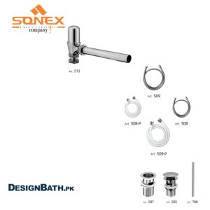 "Sonex Mics Item Set Bathroom Fitting - Versatile and Functional Solution for Modern Bathrooms"