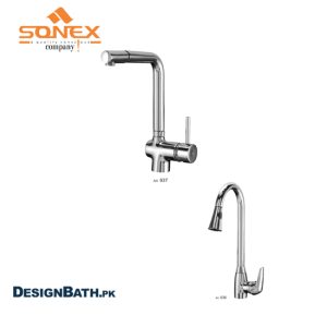 Sonex Pull Sink Mixer Showers Set