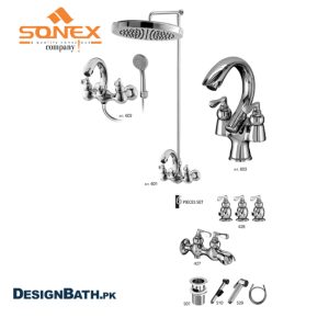 Sonex Royal Quarter Round Complete Set