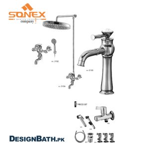 Sonex Saloon Plus Single Lever Complete Set