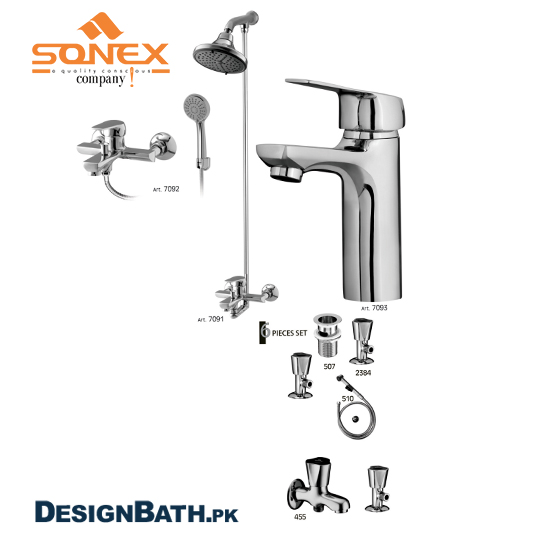 Sonex Sarina Single Lever Complete Set