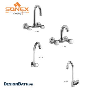 "Sonex Sink Round Mixer Set Bathroom Fitting - Grohe-Compatible Solution for Elegant Bathrooms"