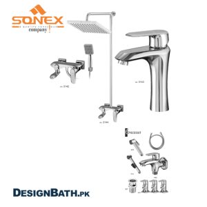 Sonex Zaib Plus Single Lever Complete Set