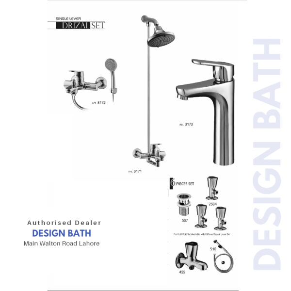Sonex darizal Single Lever Complete Set 3171 3173