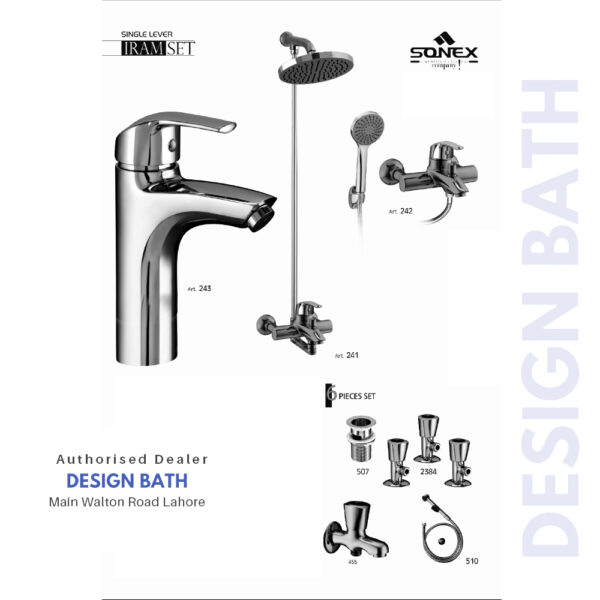 Sonex Iram Single Lever Complete Set 241 243