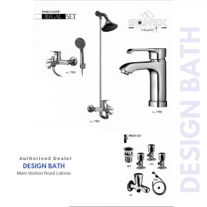 Sonex Regal Single Lever Complete Set 7781 7782