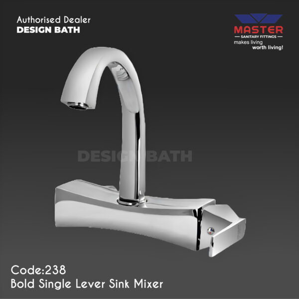Master Sanitary Fitting Bold Single Lever Sink Mixer 238
