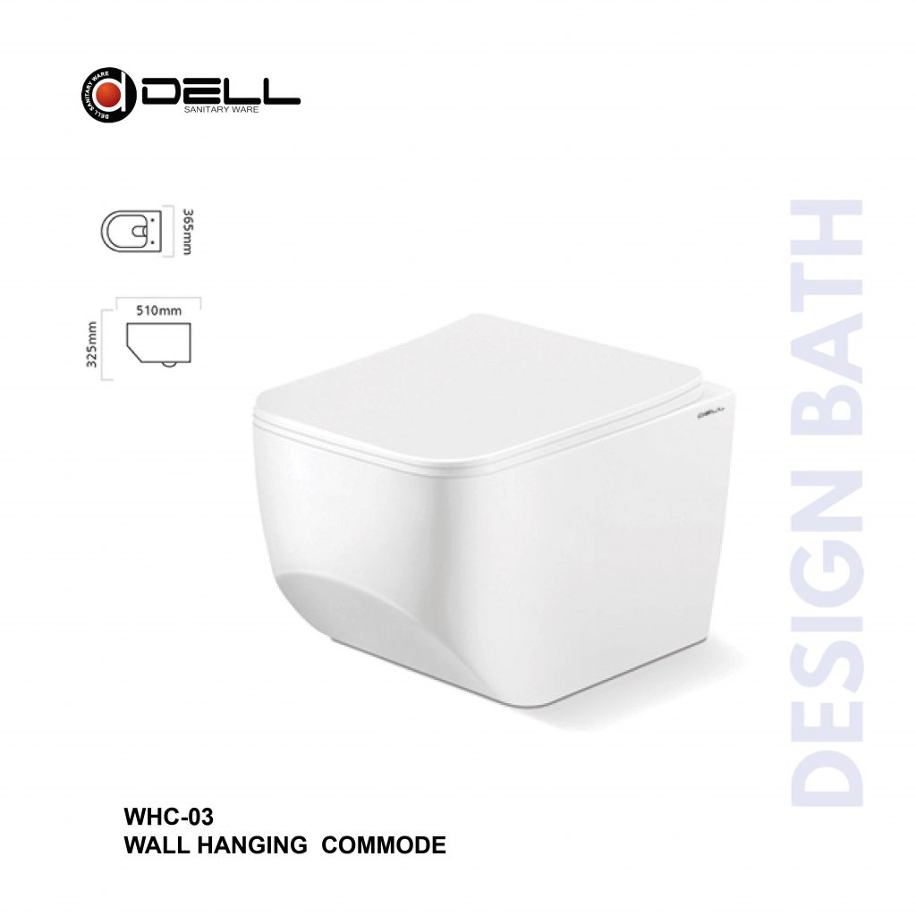 WALL HANGING COMMODE 03 - Design Bath