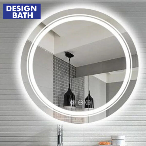 Smart Round Touch LED Mirror