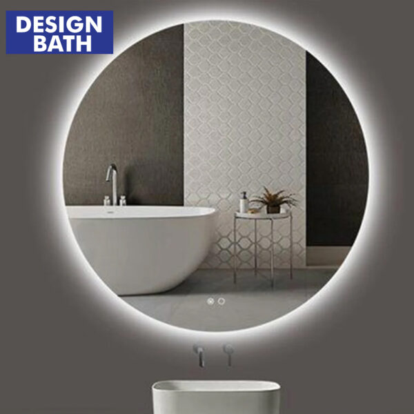 Smart Round Touch LED Mirror