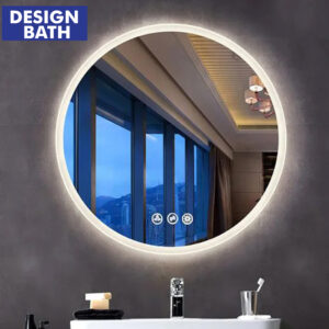 Smart Round Touch LED Mirror