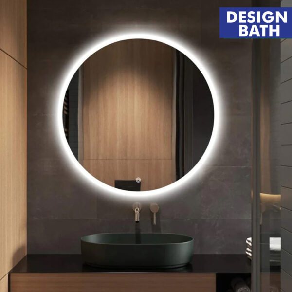 Smart Round Touch LED Mirror