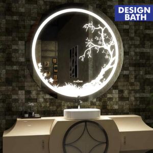 Smart Round Touch LED Mirror