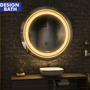 Smart Round Touch LED Mirror