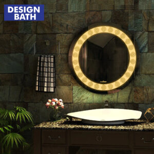 Smart Round Touch LED Mirror