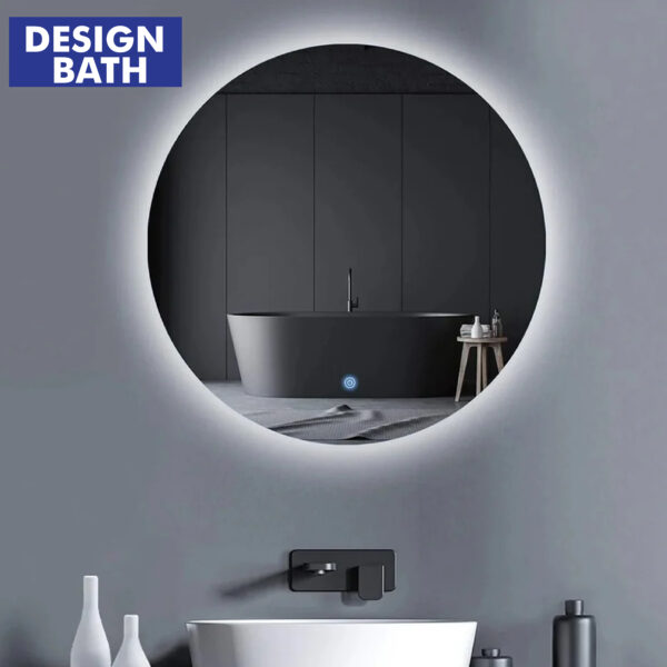 Smart Round Touch LED Mirror