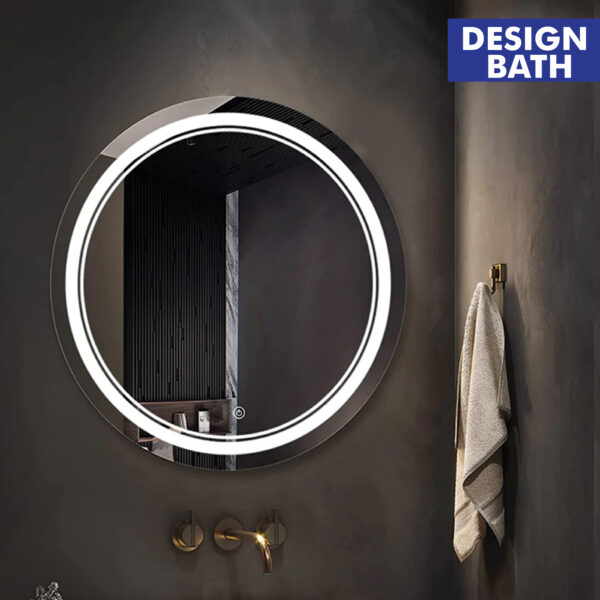 Smart Round Touch LED Mirror
