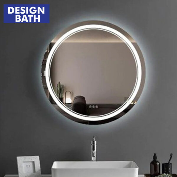 Smart Round Touch LED Mirror