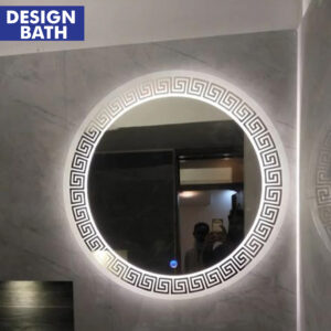 Smart Round Touch LED Mirror