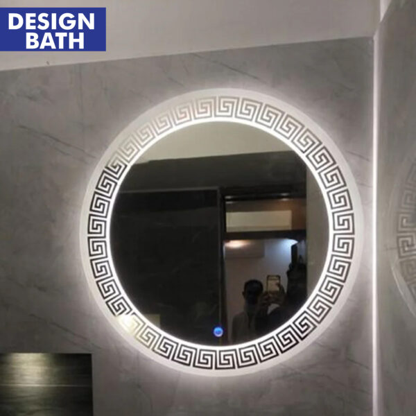 Smart Round Touch LED Mirror
