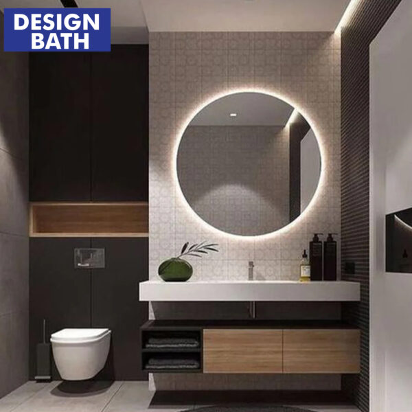Smart Round Touch LED Mirror